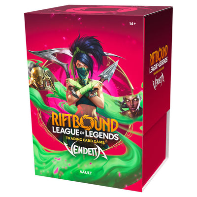 Riftbound: League of Legends TCG: Vendetta Vault Bundle (English): bundle, front of packaging