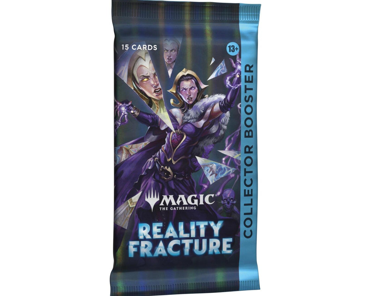 Magic: The Gathering: Reality Fracture Collector Booster Pack (English): sealed booster pack, front of pack