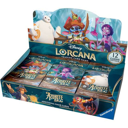 Disney Lorcana: Azurite Sea Booster Pack (English): sealed booster pack