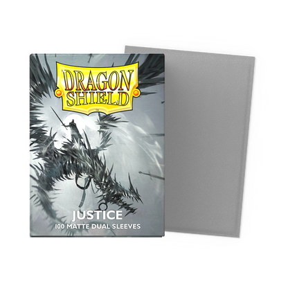 Dragon Shield Matte Dual Card Sleeves: Standard Size (100s) – Justice