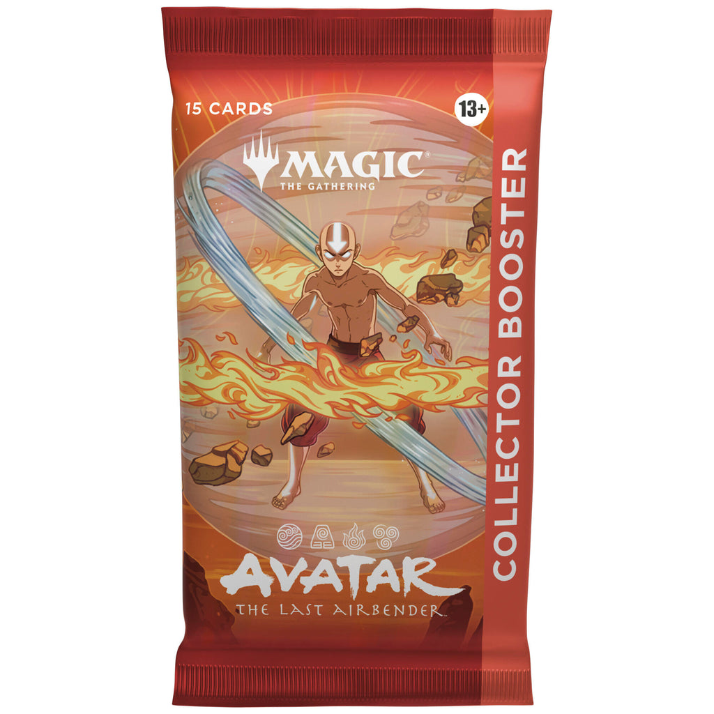 Magic: The Gathering: Avatar: The Last Airbender Collector Booster Pack: sealed booster pack, front of pack