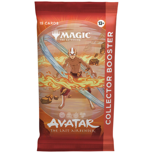 Magic: The Gathering: Avatar: The Last Airbender Collector Booster Pack: sealed booster pack, front of pack