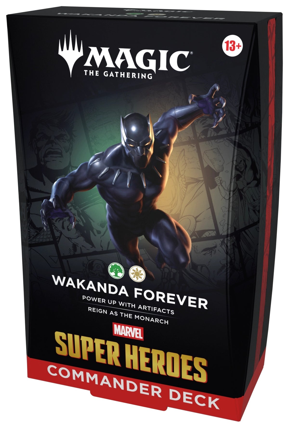 Magic: The Gathering: Marvel Super Heroes Commander Deck – Wakanda Forever