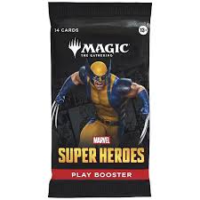 Magic: The Gathering: Marvel Super Heroes Play Booster Pack: sealed booster pack, front of pack