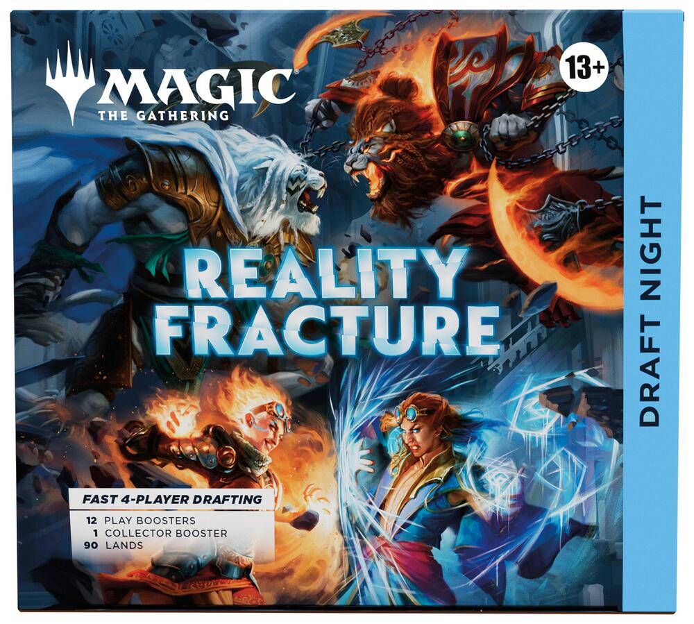 Magic: The Gathering: Reality Fracture Draft Night Kit: sealed draft kit box, front of box