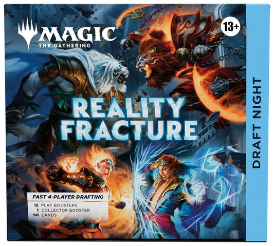 Magic: The Gathering: Reality Fracture Draft Night Kit: sealed draft kit box, front of box