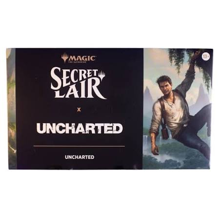 Magic: The Gathering: Secret Lair x Uncharted (Non-Foil): Secret Lair drop, front of packaging
