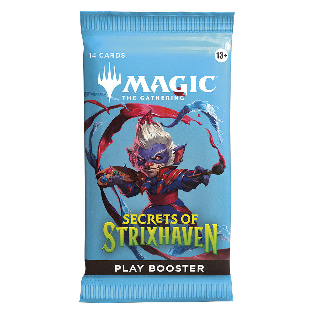 Magic: The Gathering: Secrets of Strixhaven Play Booster Pack: sealed booster pack, front of pack