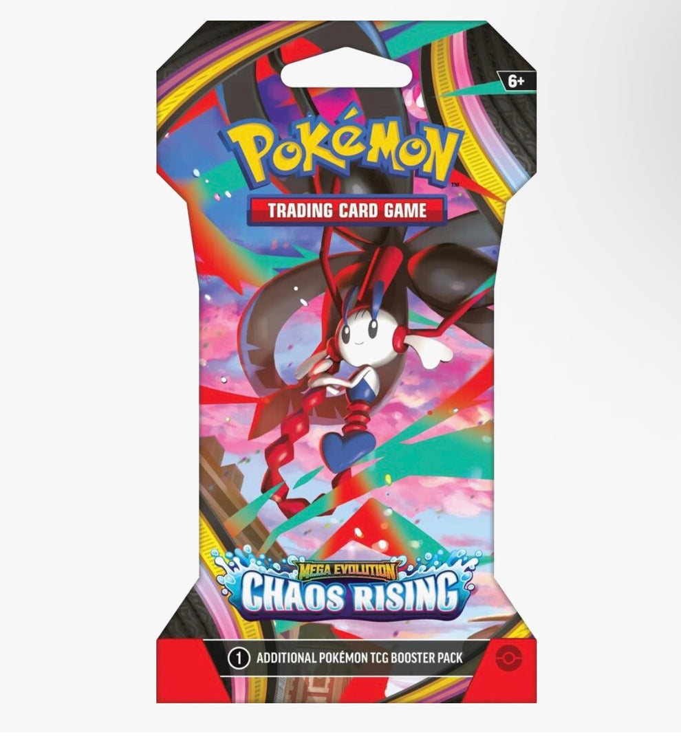 Pokémon Chaos Rising (ME04) Sleeved Booster Pack – Tavern Games TCG