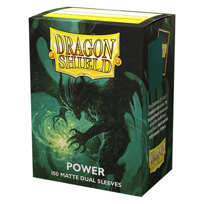 Dragon Shield Matte Dual Card Sleeves: Standard Size (100s) – Power