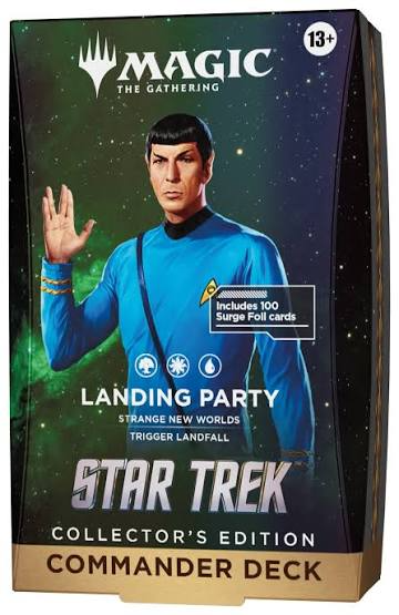 Magic: The Gathering Star Trek Commander deck, Landing Party, with Spock